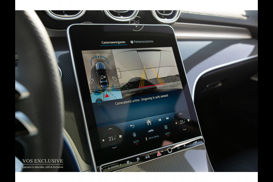 Mercedes-Benz C-Klasse 300 e AMG Magno|Nappa|Night|Rij-assistentie Plus|Keyless-Go|Stoelkoeling|Pano|360°|Burmester|19''