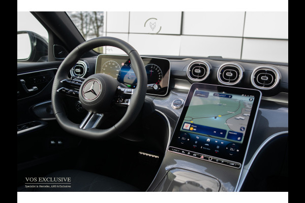 Mercedes-Benz C-Klasse 300 e AMG Magno|Nappa|Night|Rij-assistentie Plus|Keyless-Go|Stoelkoeling|Pano|360°|Burmester|19''