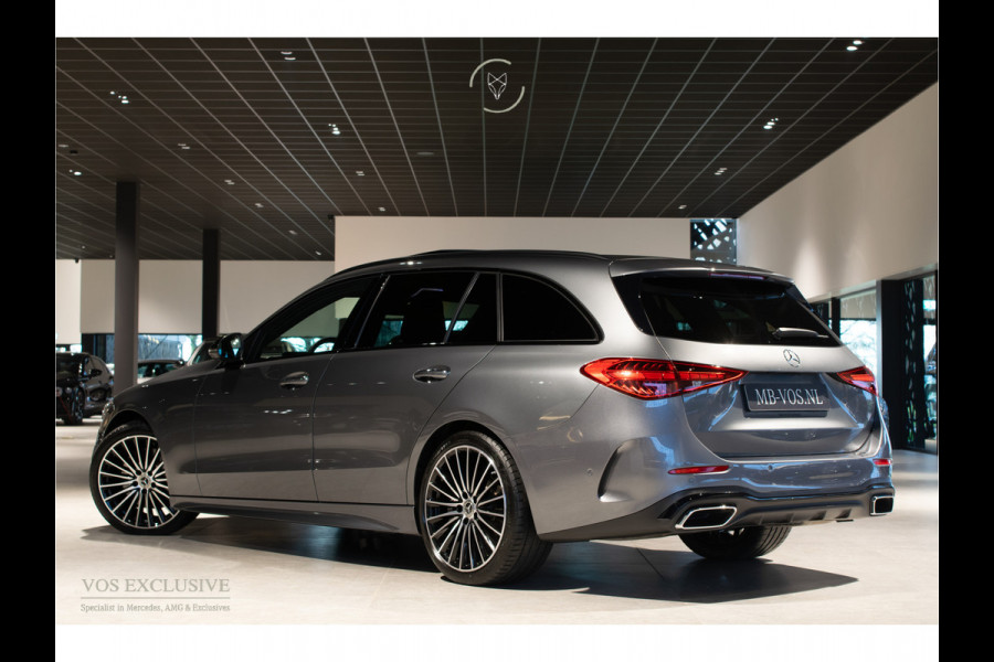 Mercedes-Benz C-Klasse Estate 300 AMG Night Massage|ACC|Keyless|Pano|360|Soundsysteem|LED|19"|New Service