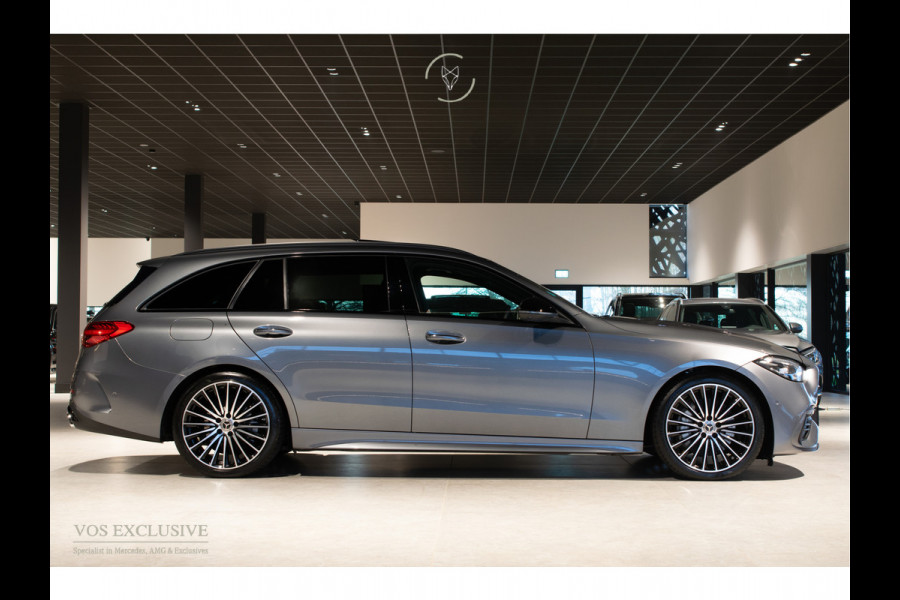 Mercedes-Benz C-Klasse Estate 300 AMG Night Massage|ACC|Keyless|Pano|360|Soundsysteem|LED|19"|New Service