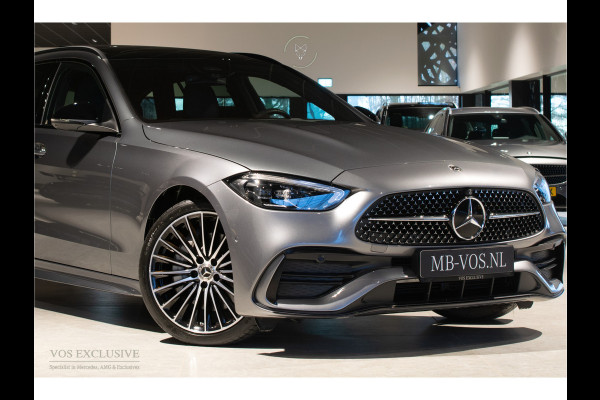 Mercedes-Benz C-Klasse Estate 300 AMG Night Massage|ACC|Keyless|Pano|360|Soundsysteem|LED|19"|New Service