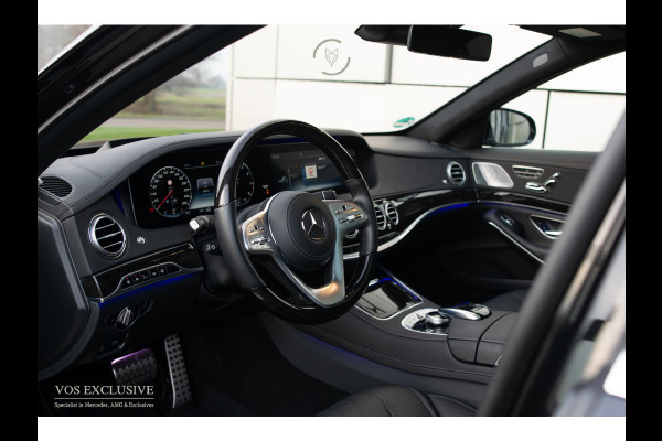 Mercedes-Benz S-Klasse 560 Lang 4-M AMG Exclusive|4*massage/koeling|20"|entertainment|standkachel|HUD|nachtzicht