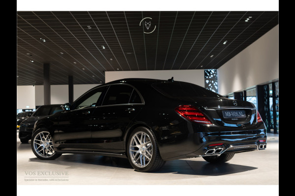 Mercedes-Benz S-Klasse 560 Lang 4-M AMG Exclusive|4*massage/koeling|20"|entertainment|standkachel|HUD|nachtzicht
