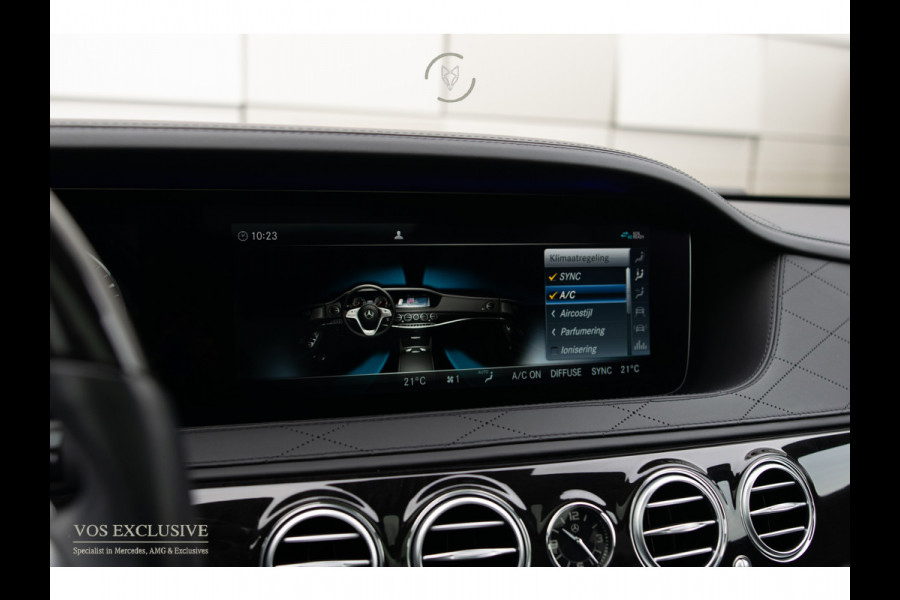 Mercedes-Benz S-Klasse 560 Lang 4-M AMG Exclusive|4*massage/koeling|20"|entertainment|standkachel|HUD|nachtzicht