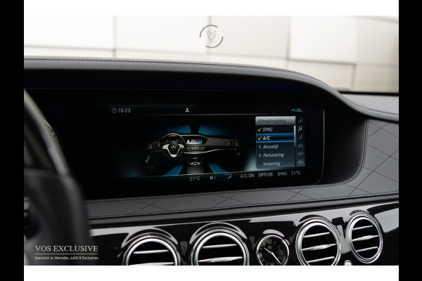 Mercedes-Benz S-Klasse 560 Lang 4-M AMG Exclusive|4*massage/koeling|20"|entertainment|standkachel|HUD|nachtzicht
