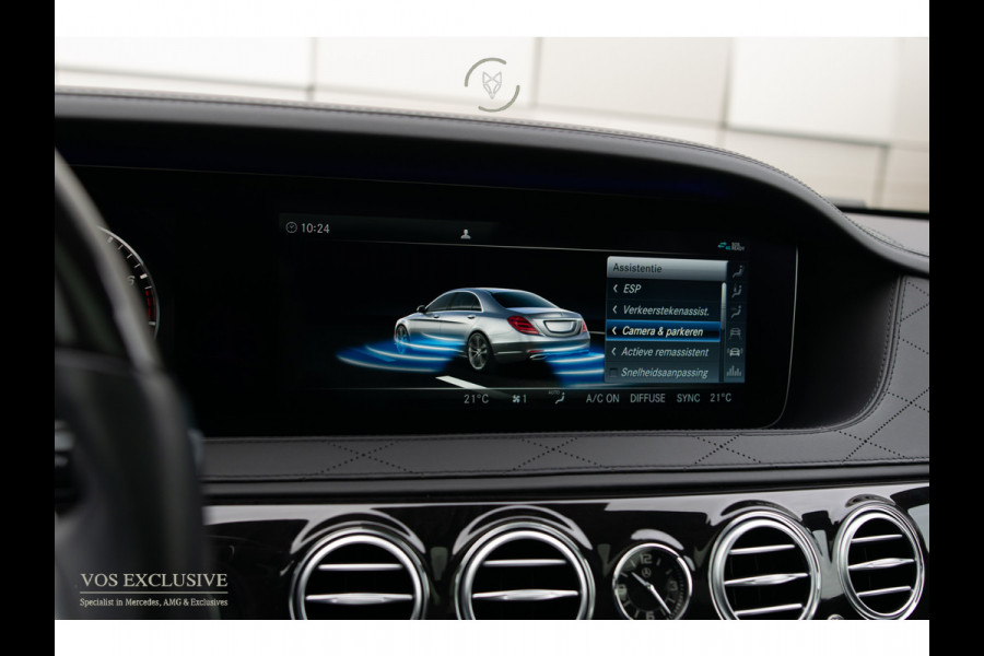 Mercedes-Benz S-Klasse 560 Lang 4-M AMG Exclusive|4*massage/koeling|20"|entertainment|standkachel|HUD|nachtzicht
