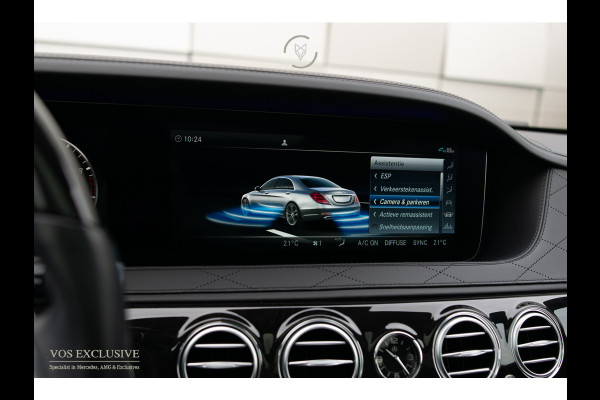 Mercedes-Benz S-Klasse 560 Lang 4-M AMG Exclusive|4*massage/koeling|20"|entertainment|standkachel|HUD|nachtzicht