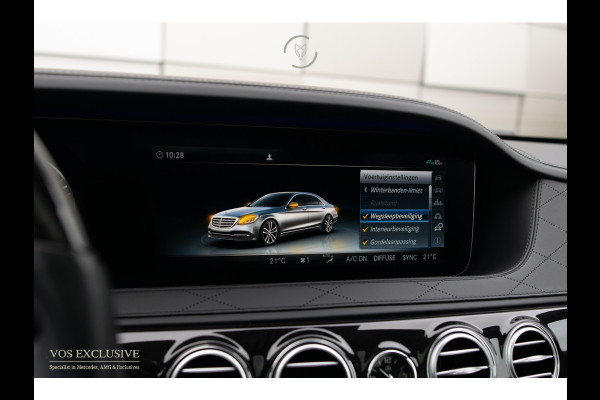 Mercedes-Benz S-Klasse 560 Lang 4-M AMG Exclusive|4*massage/koeling|20"|entertainment|standkachel|HUD|nachtzicht