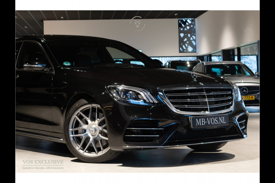 Mercedes-Benz S-Klasse 560 Lang 4-M AMG Exclusive|4*massage/koeling|20"|entertainment|standkachel|HUD|nachtzicht