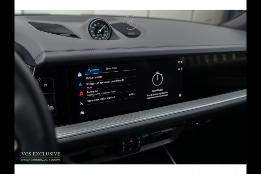 Porsche Cayenne 3.0 E-Hybrid SportDesign|Passenger Display|21''|Luchtvering|HUD|ACC|Bose|18-voudig|Panorama|Stoelkoeling