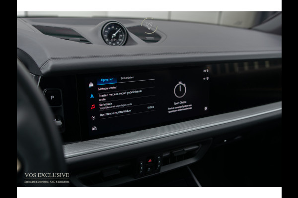 Porsche Cayenne 3.0 E-Hybrid SportDesign|Passenger Display|21''|Luchtvering|HUD|ACC|Bose|18-voudig|Panorama|Stoelkoeling