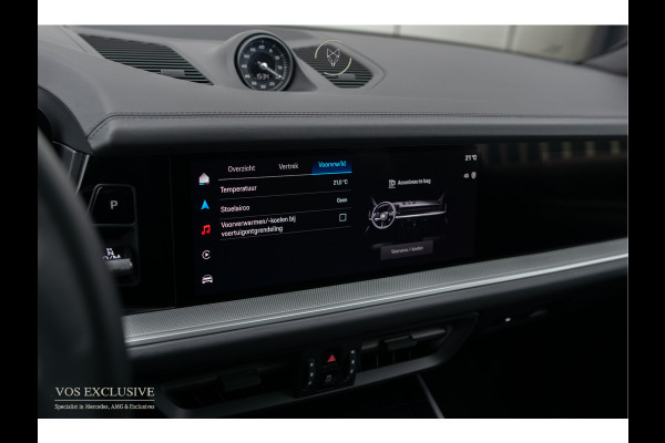 Porsche Cayenne 3.0 E-Hybrid SportDesign|Passenger Display|21''|Luchtvering|HUD|ACC|Bose|18-voudig|Panorama|Stoelkoeling