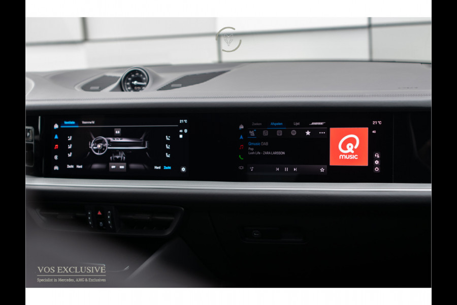 Porsche Cayenne 3.0 E-Hybrid SportDesign|Passenger Display|21''|Luchtvering|HUD|ACC|Bose|18-voudig|Panorama|Stoelkoeling