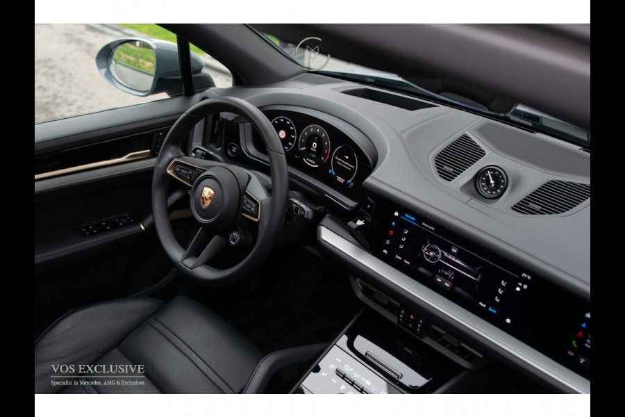 Porsche Cayenne 3.0 E-Hybrid SportDesign|Passenger Display|21''|Luchtvering|HUD|ACC|Bose|18-voudig|Panorama|Stoelkoeling