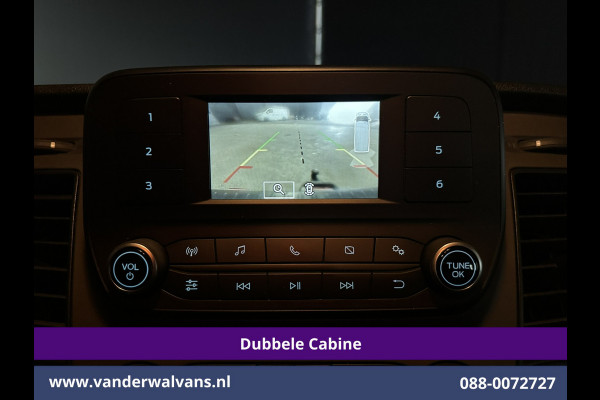 Ford Transit Custom 2.0 TDCI 170pk L2H1 Dubbele Cabine Euro6 Airco | 5-Zits | Camera | LED | Cruisecontrol | 2800kg Trekhaak Stoelverwarming, Verwarmde voorruit, Parkeersensoren