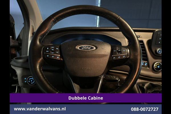 Ford Transit Custom 2.0 TDCI 170pk L2H1 Dubbele Cabine Euro6 Airco | 5-Zits | Camera | LED | Cruisecontrol | 2800kg Trekhaak Stoelverwarming, Verwarmde voorruit, Parkeersensoren