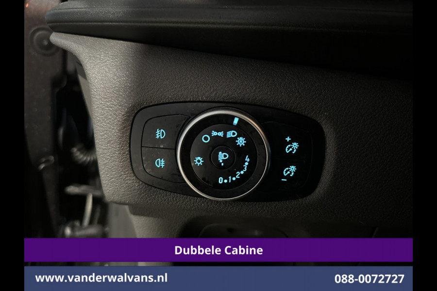 Ford Transit Custom 2.0 TDCI 170pk L2H1 Dubbele Cabine Euro6 Airco | 5-Zits | Camera | LED | Cruisecontrol | 2800kg Trekhaak Stoelverwarming, Verwarmde voorruit, Parkeersensoren