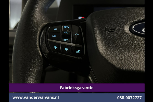 Ford Transit Custom 2.0 TDCI 136pk L2H1 Fabrieksgarantie Euro6 Airco | Camera | LED | Apple Carplay | Cruisecontrol Android Auto, Leder, Verwarmde voorruit, Parkeersensoren, Bijrijdersbank, 2740kg laadvermogen