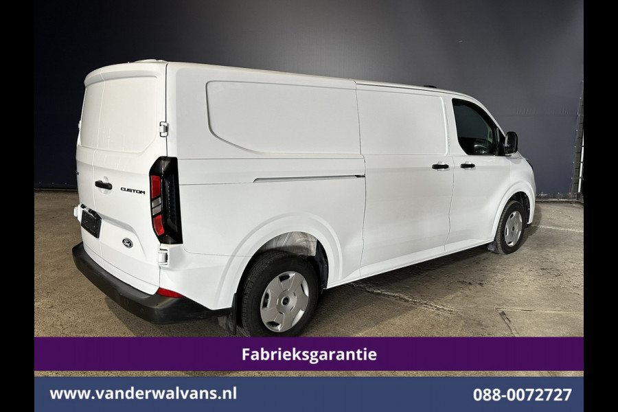 Ford Transit Custom 2.0 TDCI 136pk L2H1 Fabrieksgarantie Euro6 Airco | Camera | LED | Apple Carplay | Cruisecontrol Android Auto, Leder, Verwarmde voorruit, Parkeersensoren, Bijrijdersbank, 2740kg laadvermogen