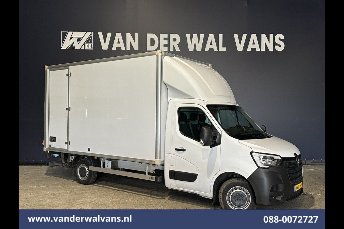Renault Master 2.3 dCi 146pk Bakwagen 233cm Hoog Laadklep Zijdeur Euro6 Airco | Cruisecontrol | Lat om Lat Betimmering Bijrijdersbank