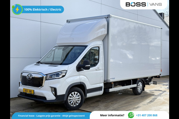 Maxus eDeliver 9 65kWh Elektrisch DHollandia Laadklep 172km WLTP 204PK 80kW Snelladen Carplay Adaptieve Cruise Control LED Airco Koffer Bakwagen Meubelbak