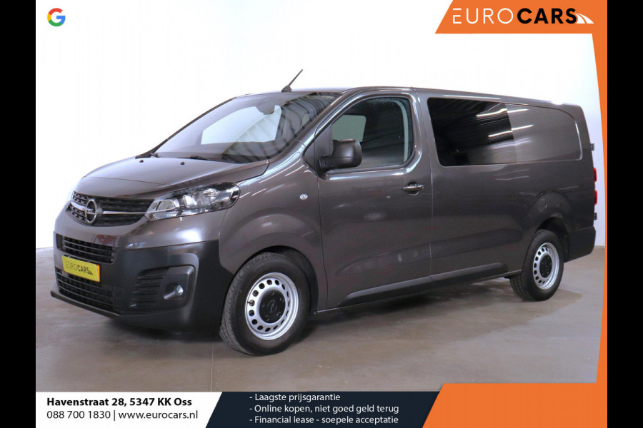 Opel Vivaro 145pk L3H1 Edition Automaat Dubbele Cabine Airco Trekhaak Navigatie Parkeersensoren