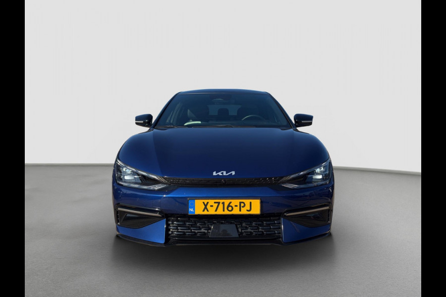 Kia Ev6 GT-Line 77.4 kWh Pano | HUD | MeridianSound | 360-Camera | Alcantara/Leder | Memory Seats | Stoelverkoeling | Apple Carplay & Android Auto | SOH 99%