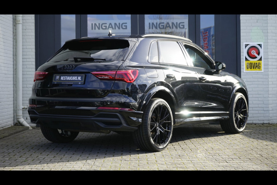 Audi Q3 45 TFSIe 3x S-Line Black Optik AUTOMAAT-ACC-CAMERA-CLIMA-KEYLESS-MATRIX LED-SONOS-STOELVERWARMING-VIRTUEEL