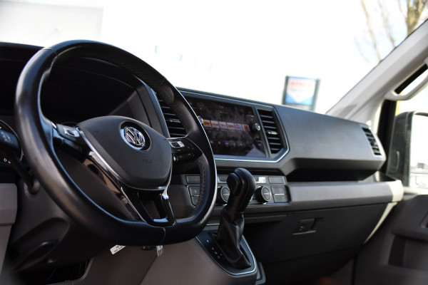 Volkswagen Crafter 35 2.0 TDI L3H2 DC Black Edition Cruise, Camera, Carplay, LED, Clima, Voorruit verwarming, Automaat, 7 Zits, Uniek!