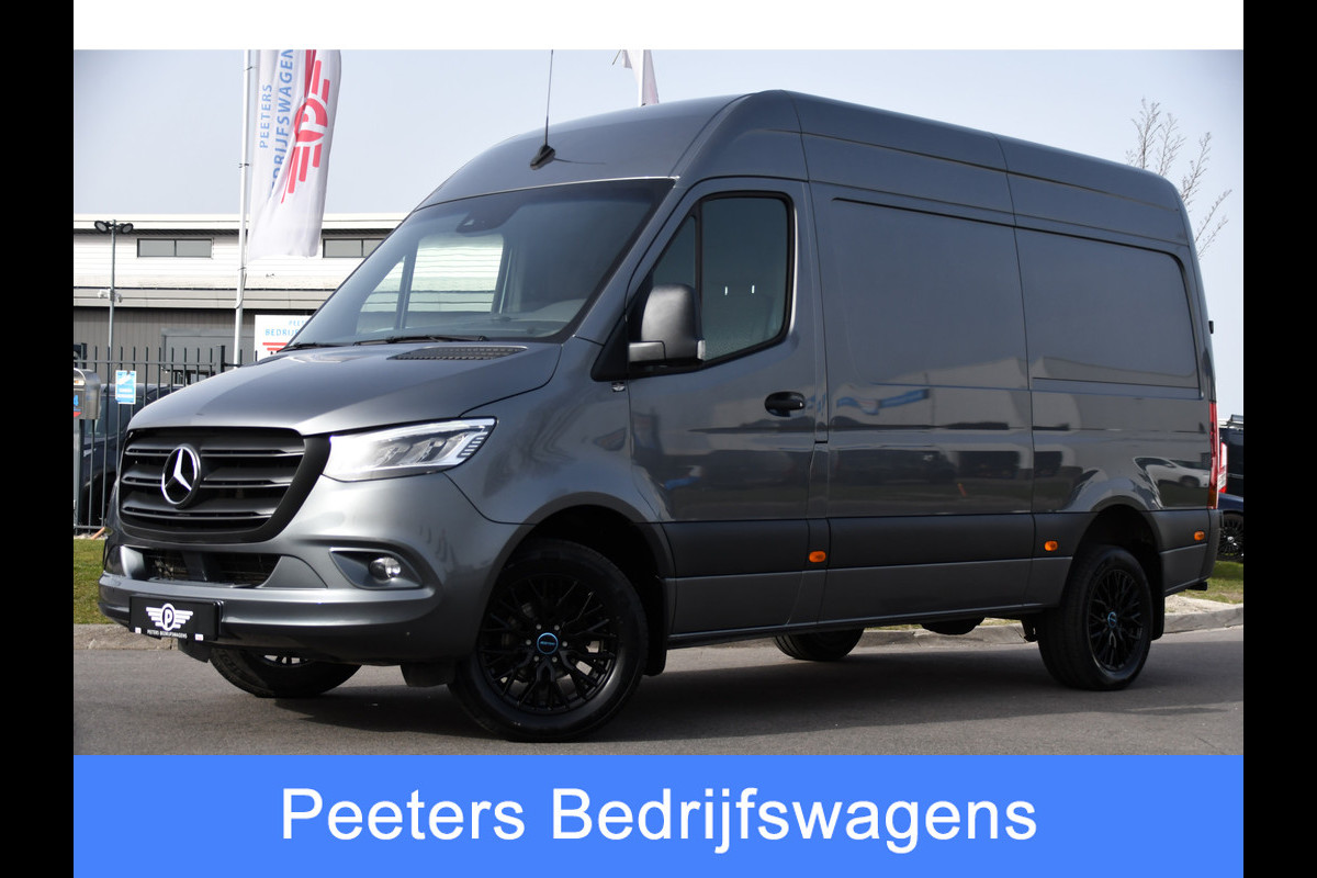 Mercedes-Benz Sprinter 319 V6 3.0 CDI L2H2 PB Edition Adaptieve Cruise, Camera, Carplay, LED, 3500kg Trekhaak, LED, Stoelverwarming, NAVI, Virtual, Uniek!
