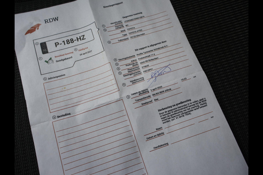 Toyota Aygo 1.0 VVT-i AUTOMAAT + AIRCO | BLUETOOTH