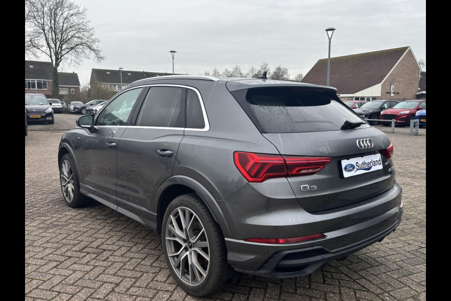 Audi Q3 45 TFSI e S edition | Bellen voor bezichtiging | S-Line | Sportstoelen | Leder | Stoelverwarming |  Achteruitrijcamera 360 | SCI |