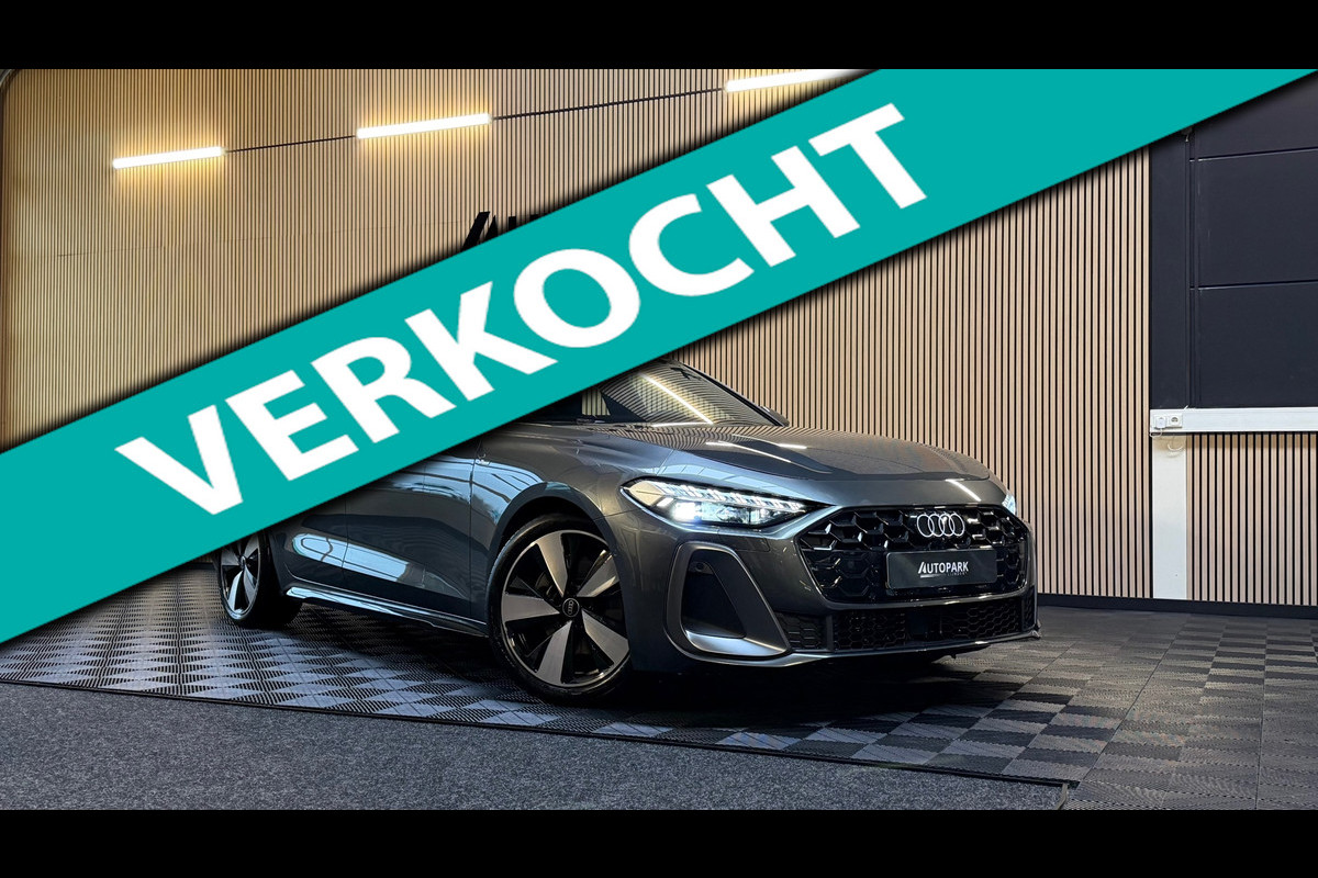Audi A5 LIMOUSINE 2.0 TFSI S edition 3X S-Line|FABRIEKSGARANTIE|SFEERVERLICHTING|19INCH|204PK|CARPLAY|CAMERA|ELEKT KOFFERKLEP|2025