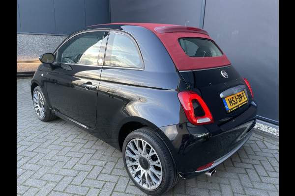 Fiat 500C 1.2 Lounge Airco - Apple carplay - Cruise control - Parkeersensor achter - Navigatiesysteem - Radio - Bluetooth - Licht metalen velgen 16 inch - Start/stop systeem - Elektrische ramen voor - Led dagverl
