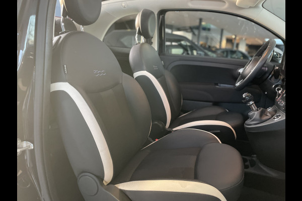 Fiat 500C 1.2 Lounge Airco - Apple carplay - Cruise control - Parkeersensor achter - Navigatiesysteem - Radio - Bluetooth - Licht metalen velgen 16 inch - Start/stop systeem - Elektrische ramen voor - Led dagverl
