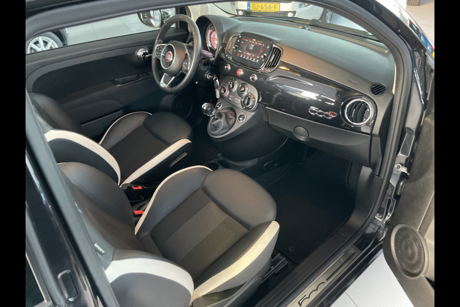 Fiat 500C 1.2 Lounge Airco - Apple carplay - Cruise control - Parkeersensor achter - Navigatiesysteem - Radio - Bluetooth - Licht metalen velgen 16 inch - Start/stop systeem - Elektrische ramen voor - Led dagverl