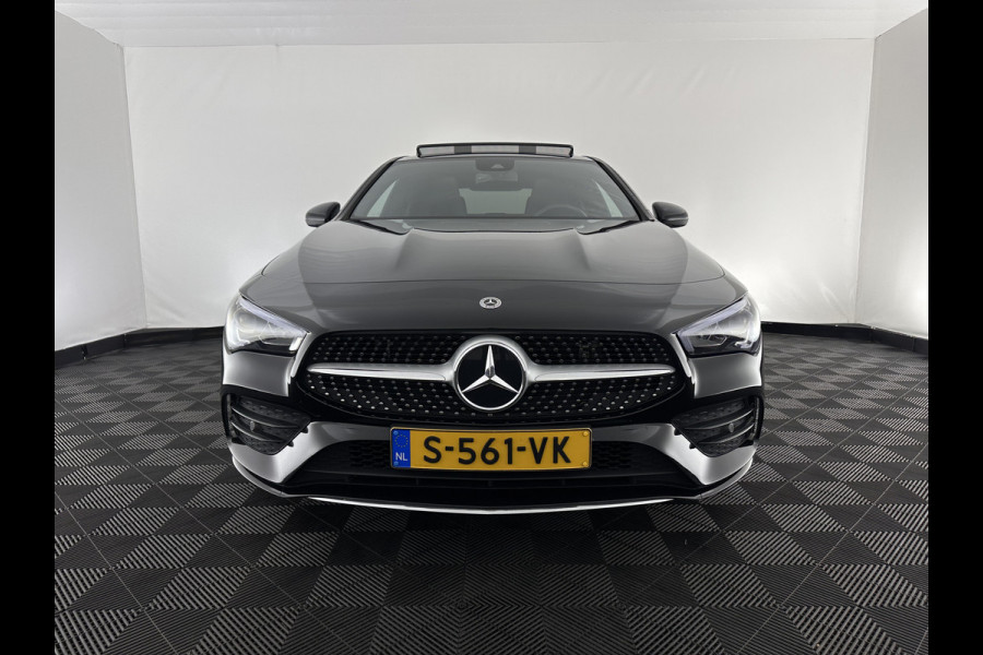 Mercedes-Benz CLA-Klasse 250 e AMG Line (Plug-In) (INCL-BTW) Aut. *PANO | LEATHER-MICORFIBRE | WIDESCREEN-COCKPIT | FULL-LED | AMBIENTLIGHT | CAMERA | M-BUX-NAVI | ECC | SHIFTPADDLES | PDC | CRUISE | DAB | HEATED-SPORTSEATS | 18"ALU*