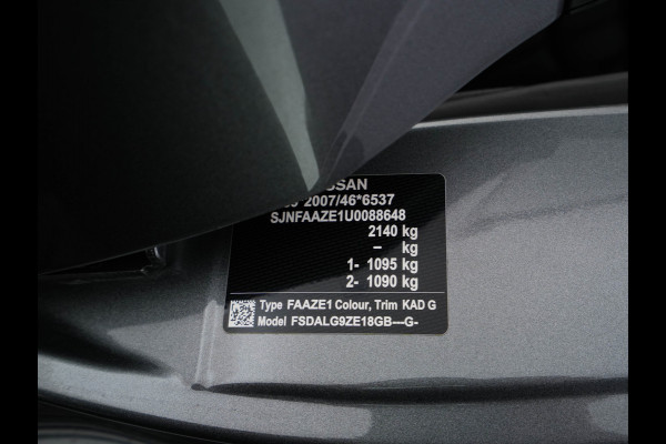 Nissan Leaf 3.Zero Limited Edition 62 kWh {SOH-93%} (INCL-BTW) Aut. *HEATPUMP | LEATHER | FULL-LED | DIGI-COCKPIT | TOPVIEW | BOSE-AUDIO | KEYLESS | DAB+ | BLINDSPOT | ECC | ADAPTIVE-CRUISE | PDC | HEATED-COMFORTSEATS | PRIVACYGLASS | 17"ALU*