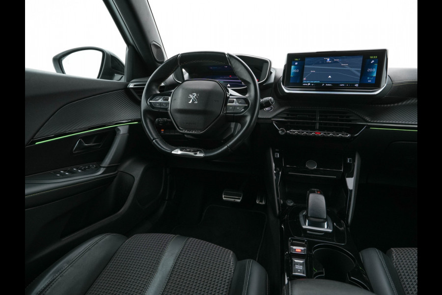 Peugeot e-2008 EV GT 50 kWh {SOH-91%} Aut. *DIGI-COCKPIT | FULL-LED | BLIS | KEYLESS | LEATHER-FABRIC | CAMERA | CARPLAY | CCS-FASTLOADER | DAB+ | NAVI-FULLMAP | ECC | PDC | SPORT-SEATS | AMBIENT-LIGHT | PRIVACY-GLASS | 17''ALU*
