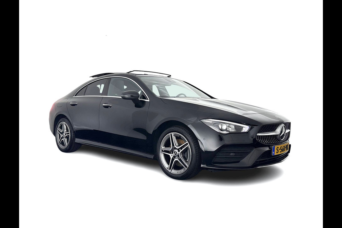 Mercedes-Benz CLA-Klasse 250 e AMG Line (Plug-In) (INCL-BTW) Aut. *PANO | LEATHER-MICORFIBRE | WIDESCREEN-COCKPIT | FULL-LED | AMBIENTLIGHT | CAMERA | M-BUX-NAVI | ECC | SHIFTPADDLES | PDC | CRUISE | DAB | HEATED-SPORTSEATS | 18"ALU*