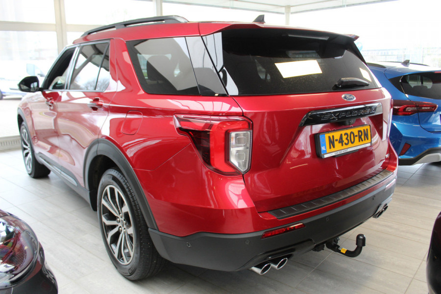 Ford Explorer 3.0 V6 EcoBoost PHEV ST-Line , 457pk , 1e Eigenaar Unieke auto met veel comfort , 2500kg Trekgewicht Panorama/schuif kanteldak , Trekhaak , 7 Persoons