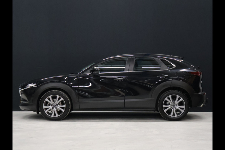 Mazda CX-30 2.0 e-SkyActiv-X M Hybrid Comfort [TREKHAAK AFNEEMBAAR, MEMORY SEATS, BOSE SOUND, HEAD-UP, STUURVERWARMING, CAMERA, ADAPTIVE CRUISE, VOL LEDER, STOELVERWARMING, BLUETOOTH, CLIMATE, NIEUWSTAAT]