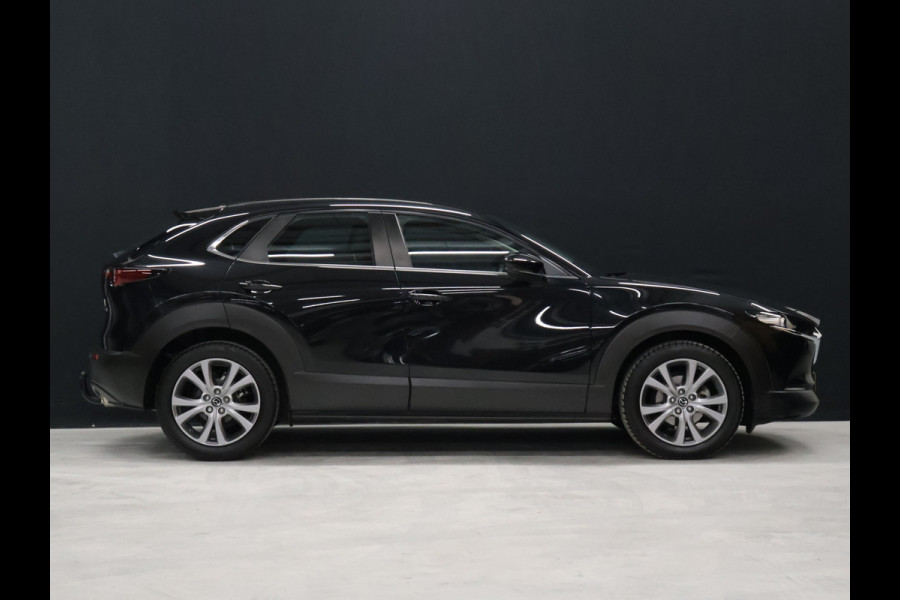 Mazda CX-30 2.0 e-SkyActiv-X M Hybrid Comfort [TREKHAAK AFNEEMBAAR, MEMORY SEATS, BOSE SOUND, HEAD-UP, STUURVERWARMING, CAMERA, ADAPTIVE CRUISE, VOL LEDER, STOELVERWARMING, BLUETOOTH, CLIMATE, NIEUWSTAAT]