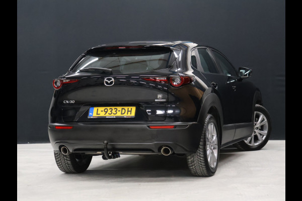 Mazda CX-30 2.0 e-SkyActiv-X M Hybrid Comfort [TREKHAAK AFNEEMBAAR, MEMORY SEATS, BOSE SOUND, HEAD-UP, STUURVERWARMING, CAMERA, ADAPTIVE CRUISE, VOL LEDER, STOELVERWARMING, BLUETOOTH, CLIMATE, NIEUWSTAAT]