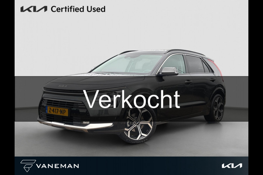 Kia Niro 1.6 GDi Hybrid ExecutiveLine Automaat | Elektrische Geheugenstoelen | Leder | Camera | Cruise | Sensoren | Stoelverwaming & Verkoeling | Apple Carplay & Android Auto |