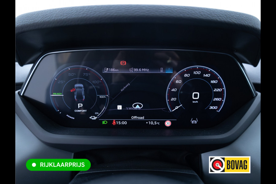 Audi e-tron GT 93 kWh | Luchtvering | Panoramadak | Daytona grijs | Leer | 20" LMV | Stoelverwarming V+A | Ambienteverlichting, Camera systeem Area View, Volledig Audi dealer onderhouden