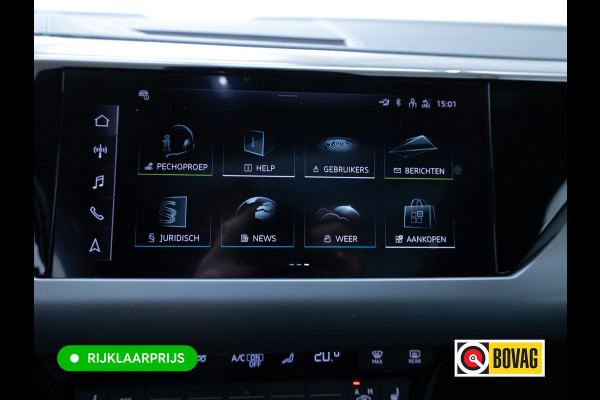 Audi e-tron GT 93 kWh | Luchtvering | Panoramadak | Daytona grijs | Leer | 20" LMV | Stoelverwarming V+A | Ambienteverlichting, Camera systeem Area View, Volledig Audi dealer onderhouden