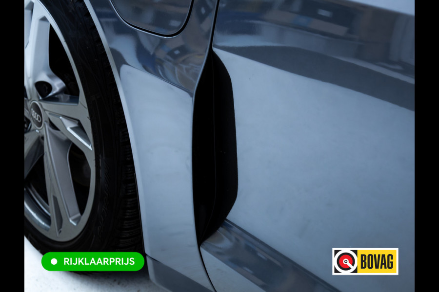 Audi e-tron GT 93 kWh | Luchtvering | Panoramadak | Daytona grijs | Leer | 20" LMV | Stoelverwarming V+A | Ambienteverlichting, Camera systeem Area View, Volledig Audi dealer onderhouden