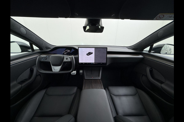 Tesla Model S 680 pk 0-100 3,1sec. Adaptive-Luchtvering FSD-4 / AutoPilot-4 Enhanced EAP ASS-Smart Summon Yoke Stuur Zelf-Parkeren / Voorrijde Long Range100kw Dual Motor  Schuifkanteldak Wi-Fi.Vb. App AEB ASR Rijstrookhulp Bordherkenning ACC ESP DodehoekDetector  Mistlampen Verwarmde-Sproeiers AWD 4 wheel Drive 1.600kg Trekvermogen Orig. NL-se auto 118.000 euro nieuw ! Fabrieksgarantie 4 jaar 80.000 en 240.000/8 jaar Accupakket!