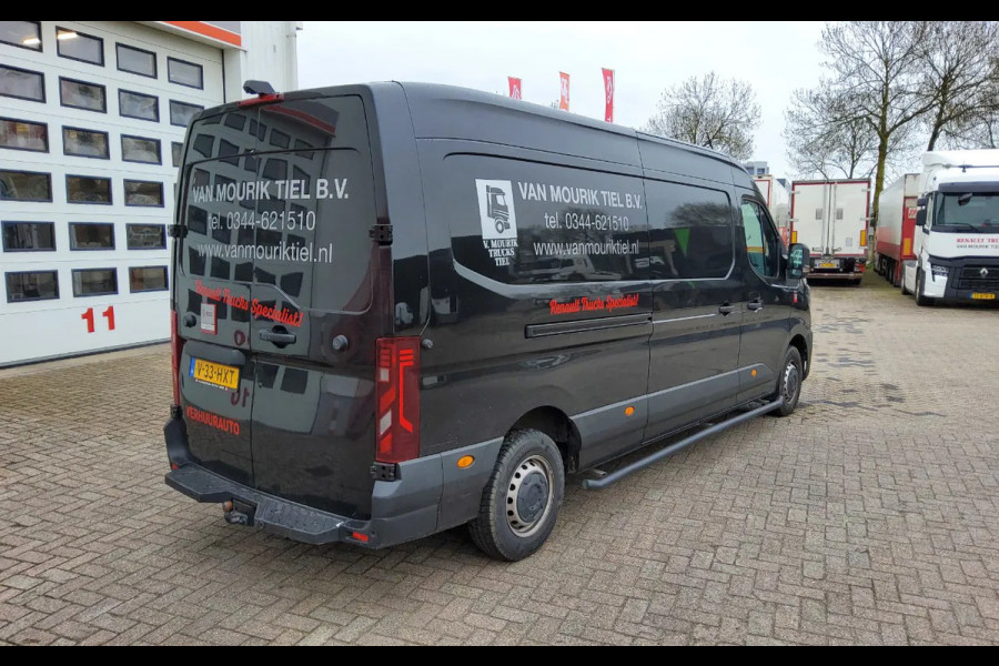 Renault Master 170.35 L3H2 GESLOTEN V-33-HXT - EURO 6 - ZWART METALLIC